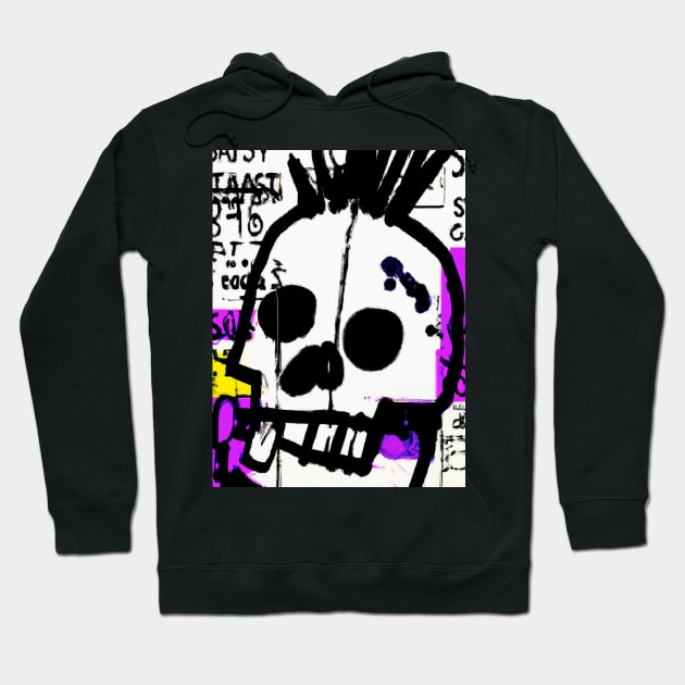 Skullwhat Hoodie by Farbitroid